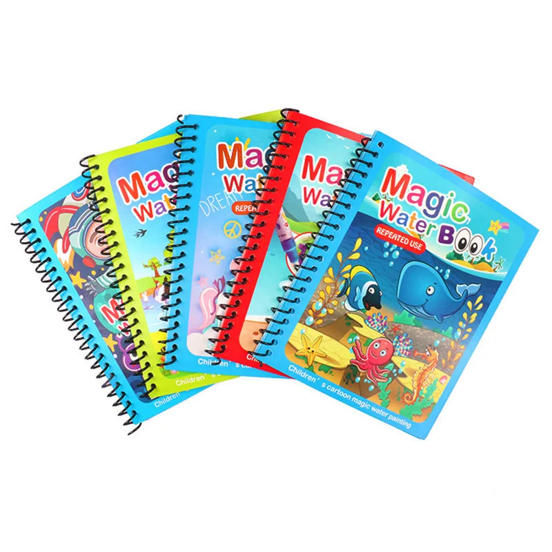 Magic Water Drawing Books for Kids,  Aniversário, Natal, Ano Novo, Presente para meninos e meninas, Ano Novo