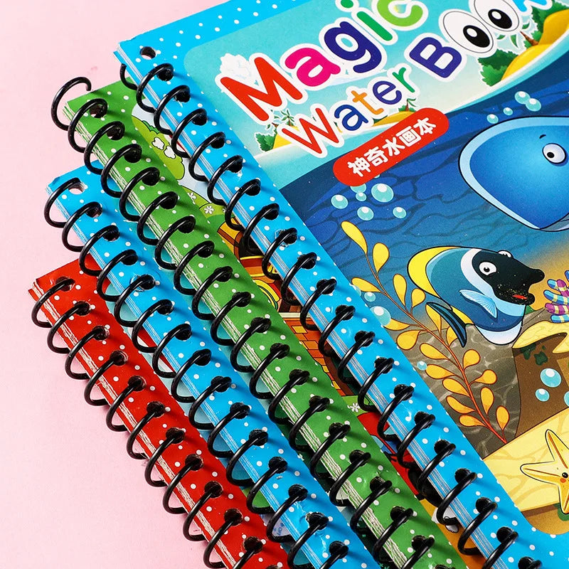 Magic Water Drawing Books for Kids,  Aniversário, Natal, Ano Novo, Presente para meninos e meninas, Ano Novo